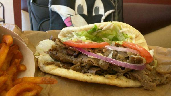 Traditional Greek Gyro