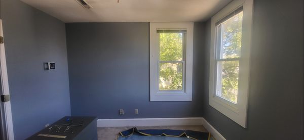 After ( we renewed the color of the walls to gray)