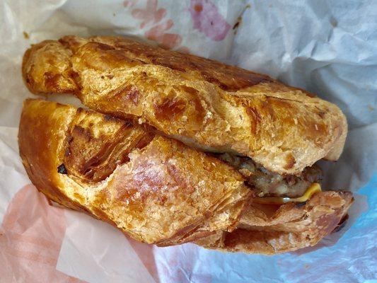 Sausage, Egg & Cheese Croissant