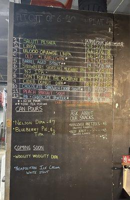 Beer List