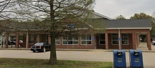 view of front of Marion, Arkansas post office building