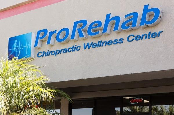 aloha acupuncture located within Prorehab clinic in Vista, Ca