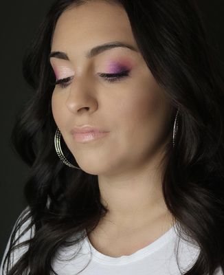 Maternity shoot hair and make up