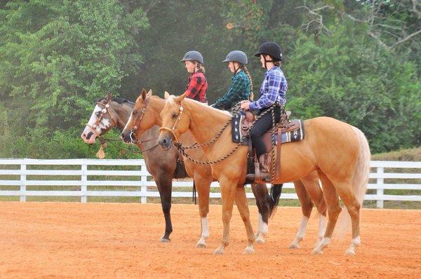 Rolling Hills Farm in Friendsville, Tn  teaches Western and English lessons in a private one on one class setting, Rider and instructor.