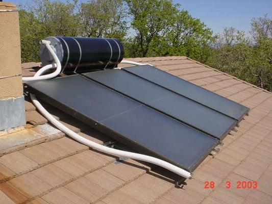 Solar Hot Water Passive