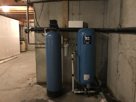 New Well Tank Installation