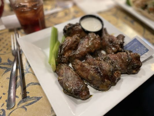 Thai peanut wings