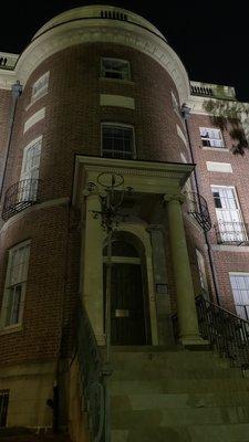 The six sided octagon house. Where the Madison family lived after the British burned the White House