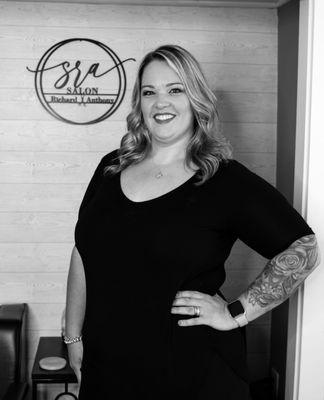 Our Owner and Head Hairstylist Chrissy