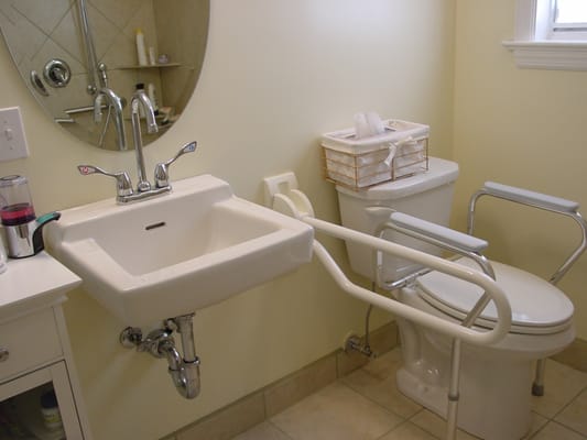 ADA Handicap bathroom remodel!