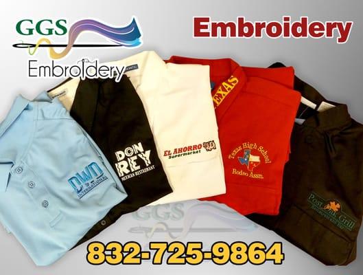 We are Embroidery and Screen Printing Business 
 with excellent quality and punctuality. 
 We can provide or your can bring own clothing.