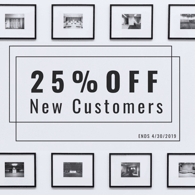 25% off New Customers