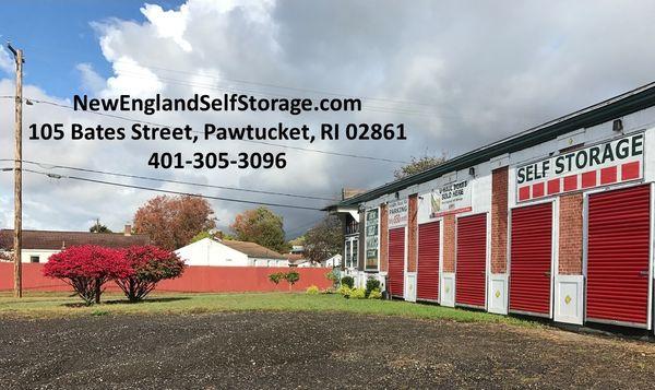 Storage units in Pawtucket RI on Attleboro line near Ben