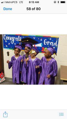 Agape Christian Academy's Preschool graduation!