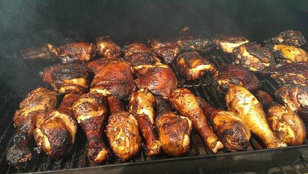 Slow Smoked Chicken