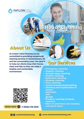 Professional House Cleaning Services