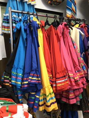 Folklorico skirts