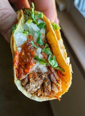 Barbacoa tacos