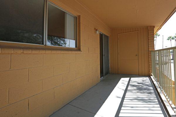 Upstairs Patio