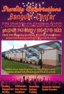 Starlite Celebrations Banquet Center