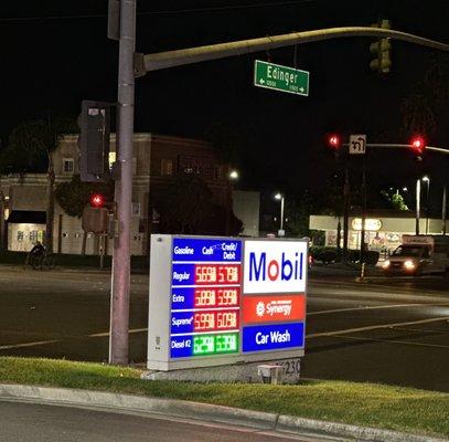 Oct 2022 gas price