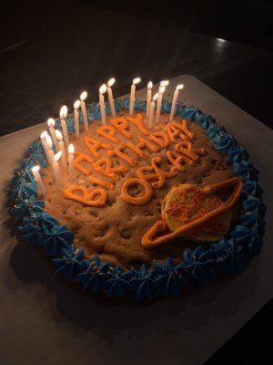 Birthday Cookie Cake