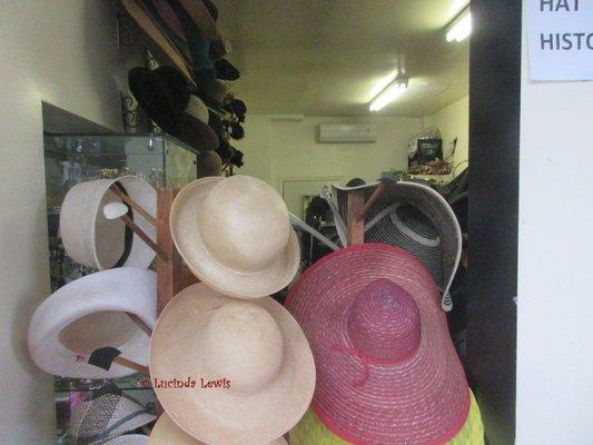 Interior of Harlem's Heaven Hat Boutique in New York City Dec. 2016