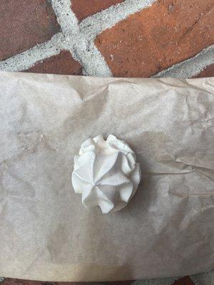 Meringue (50 cents)