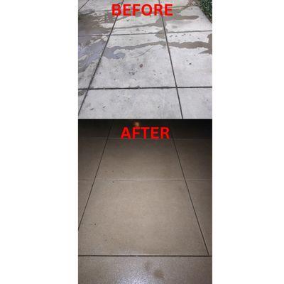 Before and after pictures of our amazing pressure washing services.