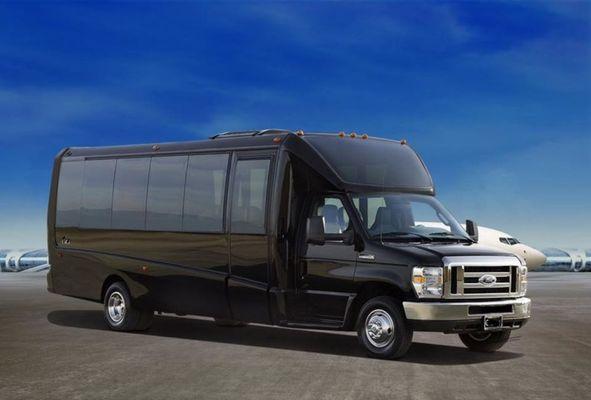 This is our 20 passenger party bus with luxurious leather interior,big screen TV,stocked bar, dancing pole and much more.