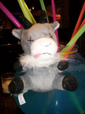 Drunk Donkey that comes with the fishbowl!