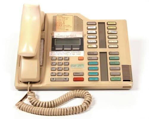 Does your desk phone look like this? If so, it's time to upgrade to VoIP! Call us today at 423-509-8000 for a free upgrade!