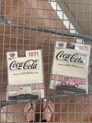 I'm a Coca Cola collector and love cars. I saw these limited edition die cast collectibles and had to get them!