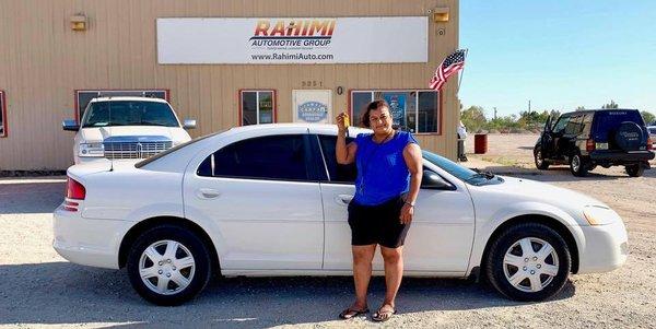 Happy Customers taking delivery of their new rides @ Rahimi Auto Group