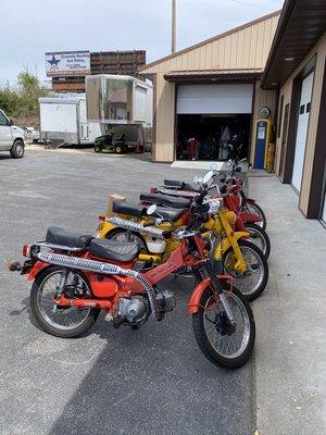 Vintage Honda's