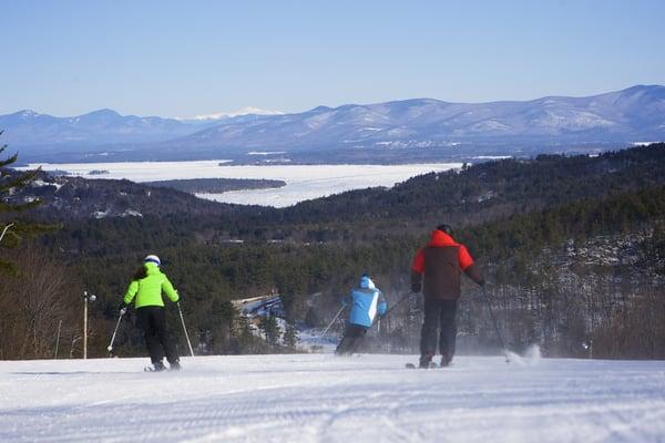 New Hampshire ski areas are family friendly and offer some of the most beautiful and dramatic scenery in the Northeast.