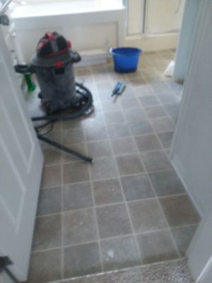 Bathroom floor

Before