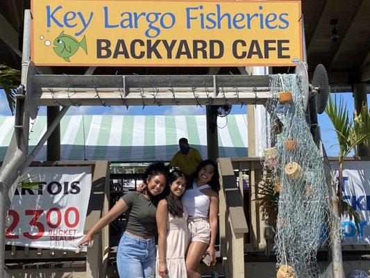 The Cafe at the back of the fish market.