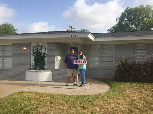 I'm pleased to have helped this family purchase their first home! They're no longer paying rent; now they're building their own equity!