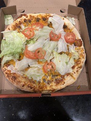 This is supposed to be a taco pizza