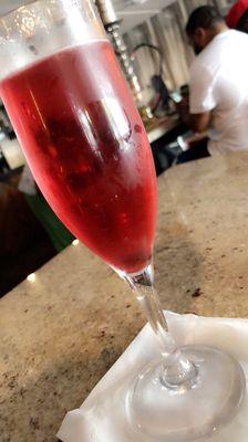 Cranberry mimosa