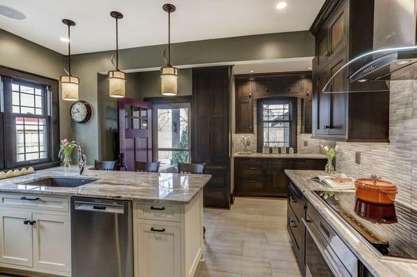 Kitchen renovation in 1900s home