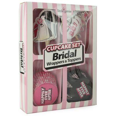 Bridal Cup Cake Set