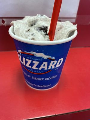 Oreo blizzard mini