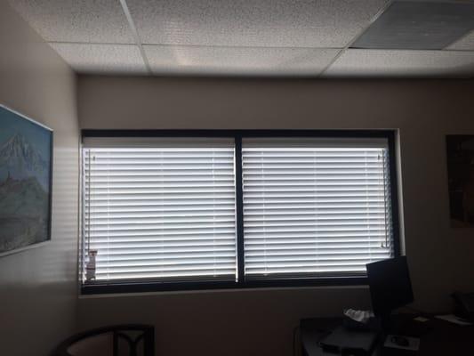 Hunter Douglas real wood blinds