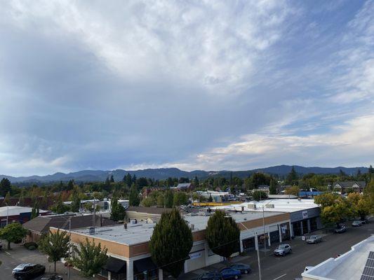 View from the roof