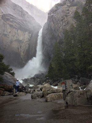 Beautiful Yosemite fall