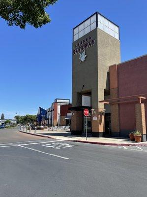 Beautiful shopping center