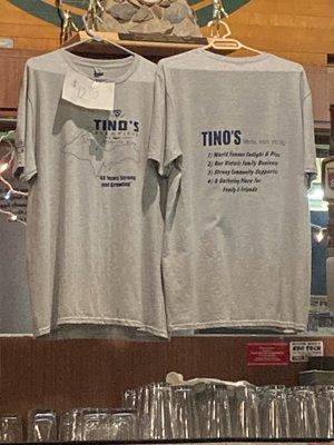 Tino's T-Shirts $12