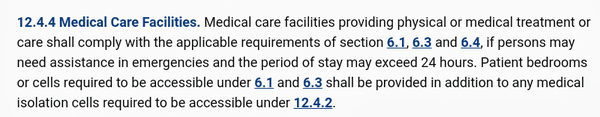 Ada hospitals and jails accommodations for physically challenged individuals not to exclude the mentally challenged